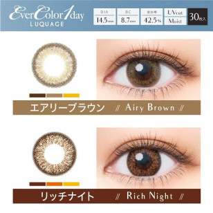 Ever Color 1day LUQUAGE 2選色 日拋 每盒30片